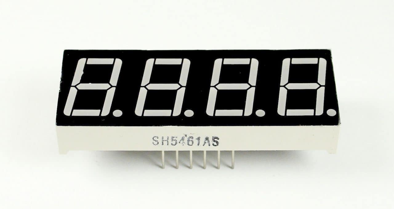 Как подключить 7-сегментный дисплей на Arduino